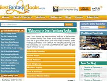 Tablet Screenshot of bestfantasybooks.com